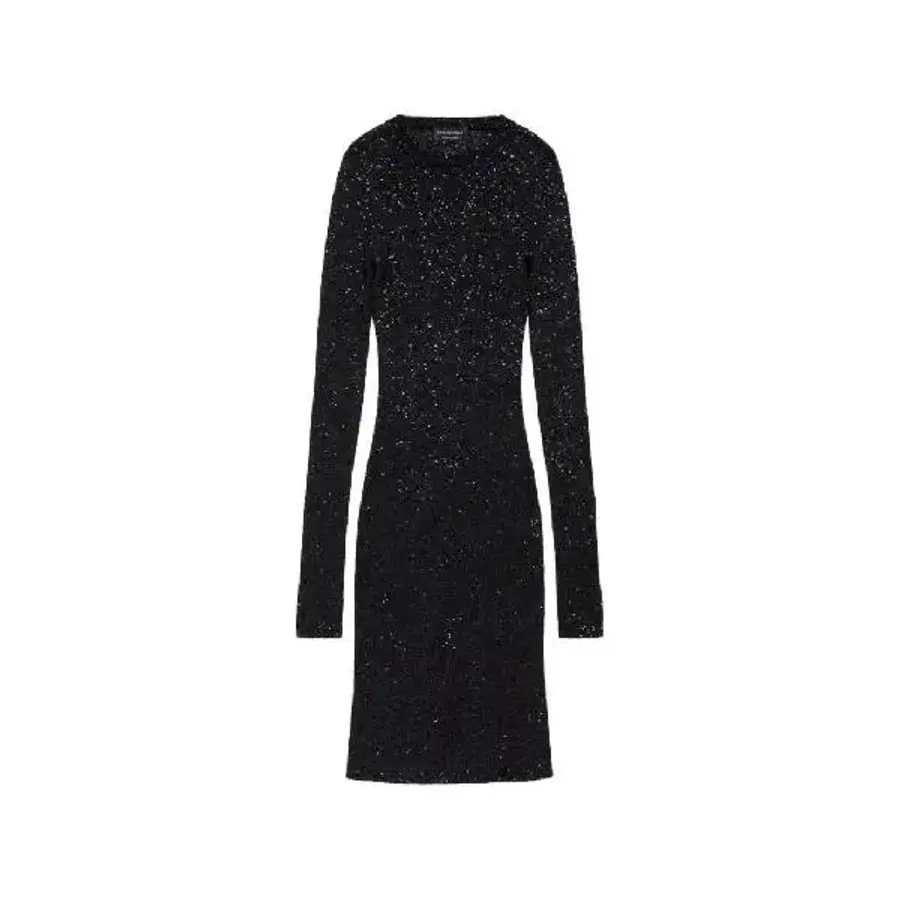 발렌시아가 elegant midi dress 818983T7196 T