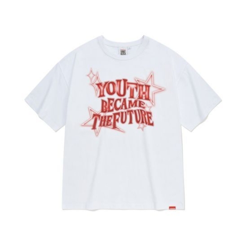 비전스트릿웨어 VSW Youth Future T-Shirts Red_VS2402ST07RD_이미지