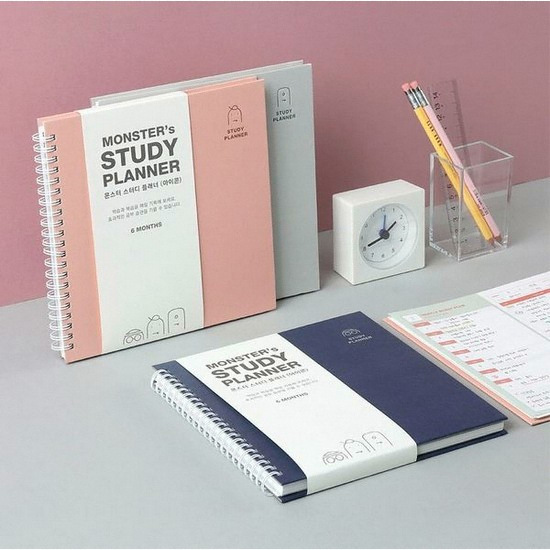 몬스터 스터디 플래너 아이콘 6개월용