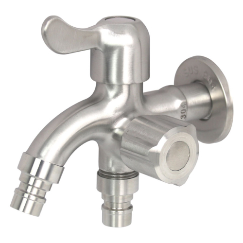 에이치컴퍼니 SUS304 더블커플링 수도꼭지_이미지