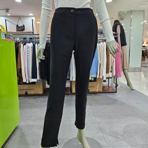 SISLEY 애플아울렛/기모 슬림핏 밑단 지퍼 팬츠 SAPT41361