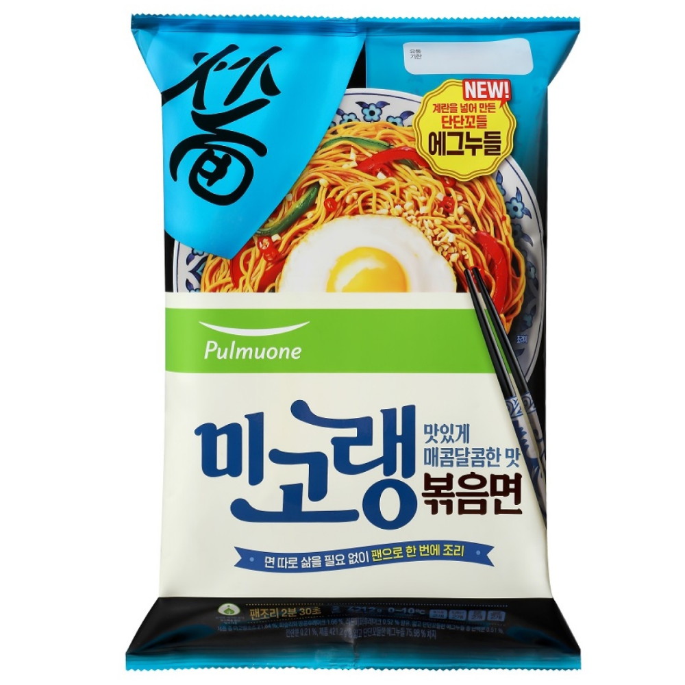 풀무원 미고랭 볶음면 2인분 421.2g (1개)