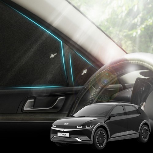 벤딕트  차량용 햇빛 가리개 차박 커튼 현대 아이오닉 5 전용 VSC05