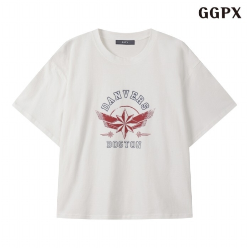 연승어패럴 GGPX 빈티지 라운드 프린팅 반팔 티셔츠 GQBLW008D