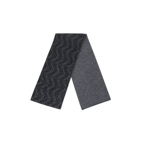 프랑코페라로 지그재그 조직 쁘띠 머플러 그레이 AMAEMF403-34