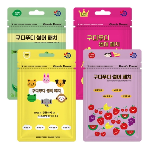 구디푸디 썸머패치 18매 (8개)_이미지