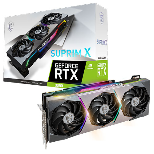 MSI 지포스 RTX 3090 슈프림 X D6X 24GB 트라이프로져2S