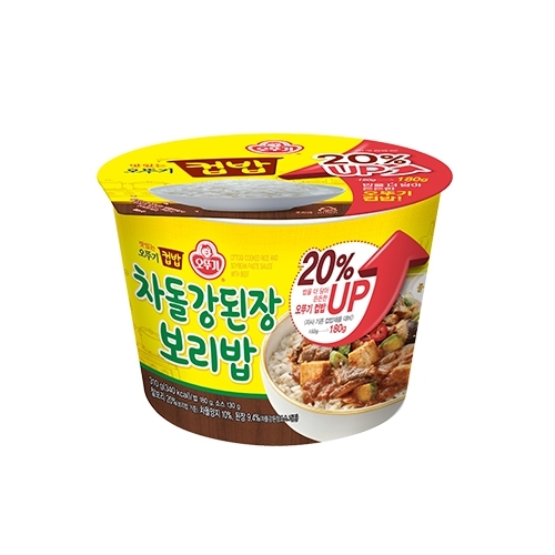 오뚜기 컵밥 차돌강된장보리밥 310g (10개)_이미지