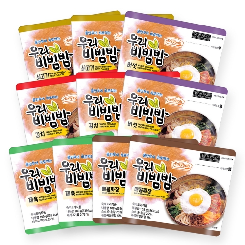 참미푸드 우리비빔밥 100g (10개)_이미지