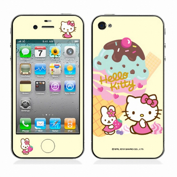 POPSKIN 오리지날 헬로키티 Ice Cream Dessert