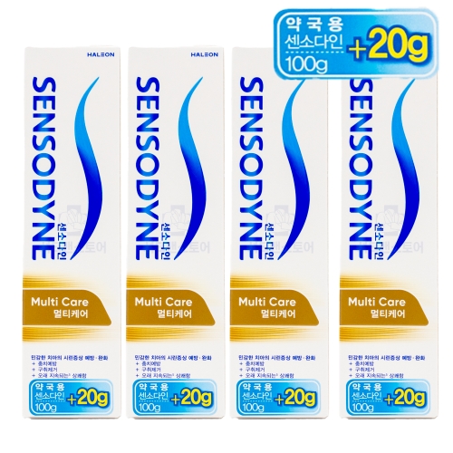센소다인 멀티케어 치약 120g (4개)_이미지