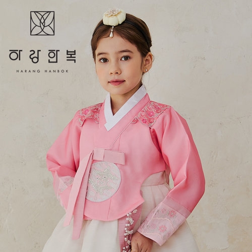 하랑한복 여아한복 덕혜랑+복주머니_이미지