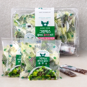 SPC삼립 피그인더가든 그린믹스 샐러드 키트 5개입 1개 400g_이미지