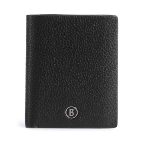 Bogner 베일 루벤 RFID 차단 지갑 그레인 소가죽 블랙 월렛 242166