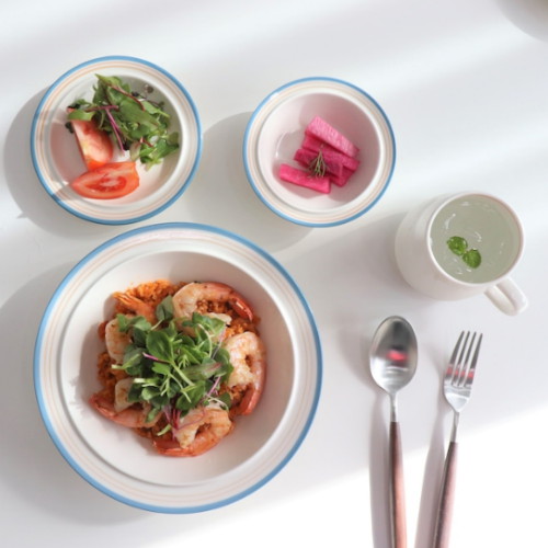 시라쿠스 메이플 1인 디너 식기세트 4P