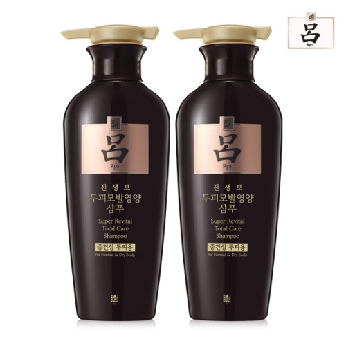 려 자양윤모 탈모증상케어 샴푸 지성 두피용(구) 400ml