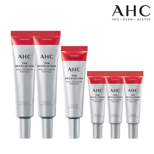 카버코리아 AHC 텐 레볼루션 리얼 아이크림 포 페이스 35ml + 7ml (35ml 2개+7ml 3개)
