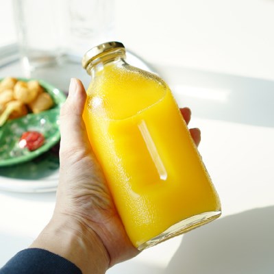 미니 델몬트 유리병 500ml 1P 공병