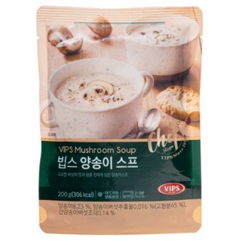 CJ푸드빌 빕스 양송이 <b>스프</b> 200g