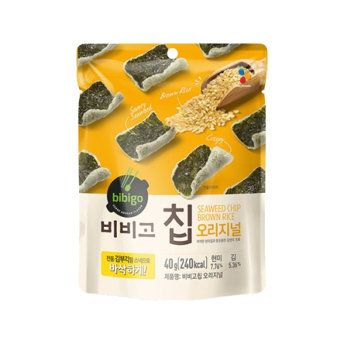 CJ제일제당 비비고 오리지널 김스낵 40g (5개)