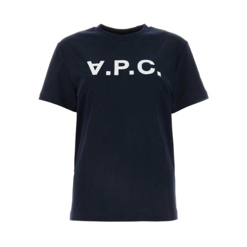 아페쎄 여성 VPC 벨벳 로고 스탠다드핏 티셔츠 150727003_이미지