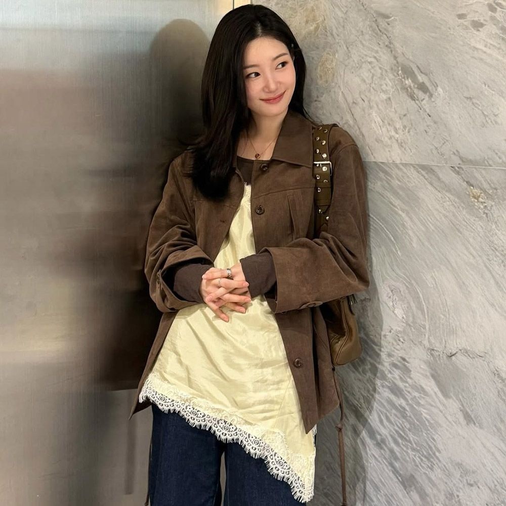 셔츠 스웨이드 점퍼 NEL6XM223_94