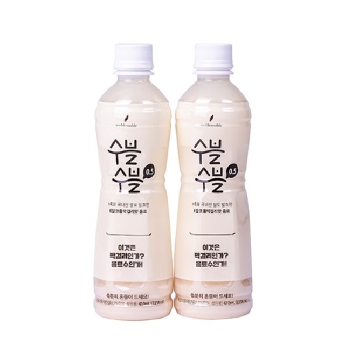 수블수블 무알코올 막걸리맛 음료 410ml (24개)_이미지