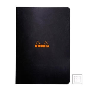 로디아 클래식 스테플 노트 블랙 도트 A4 (119166C)_이미지