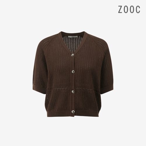 ZOOC 크랍 스카시 니트 가디건 BR_V252KSL932이미지입니다. 누르면 해당 게시물로 새창이동합니다.