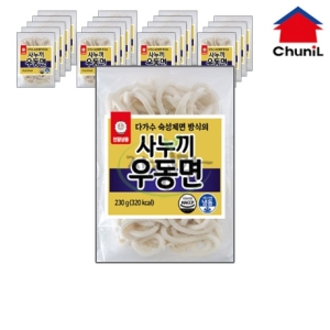 천일 사누끼 냉동 우동면 230g x 20개
