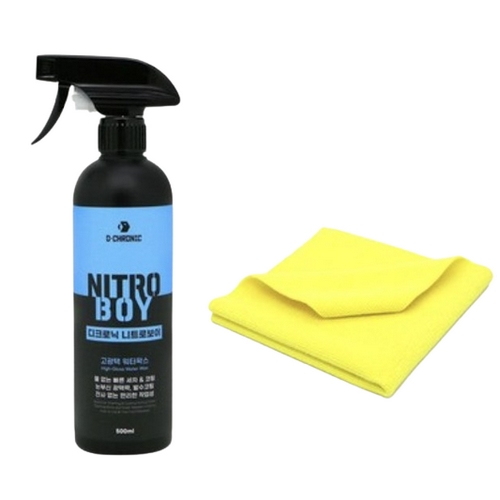 니트로보이 차량용 퀵디테일러 광택제 500ml + 타월