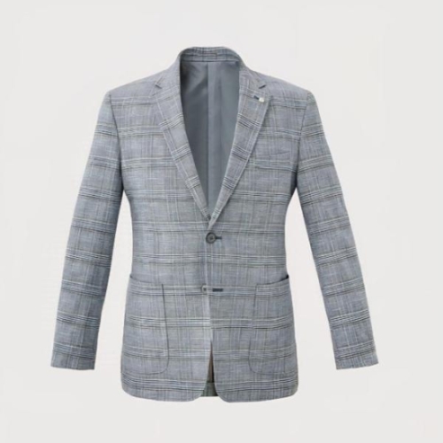 트레몰로 HC40 스트레치체크쟈켓 TRH FU5S 1231 S40814496_이미지