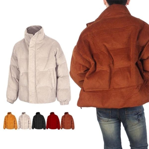 삼성물산 프리미엄 코듀로이 숏 패딩점퍼 SL516 W98DF08