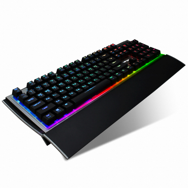 스카이디지탈 NKEYBOARD NKEY-K5 RGB (실버, 갈축)_이미지