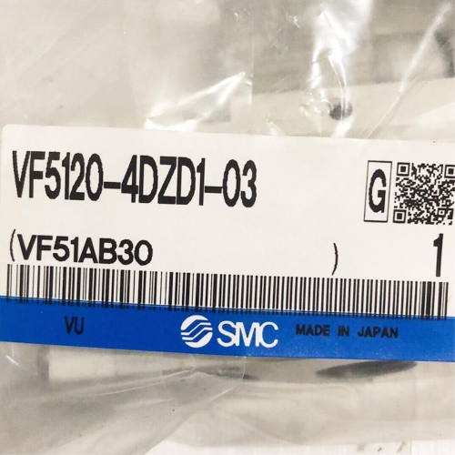 SMC 솔레노이드 밸브 공압 공기 타입 VF5120 VF5330 DC12V AC220V AC110V 2 포지션 5 웨이 01 VF.._이미지
