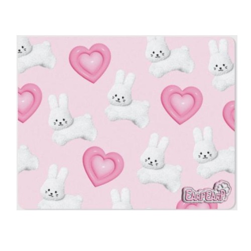 어프어프 HOPPING WHITE POPO-PINK