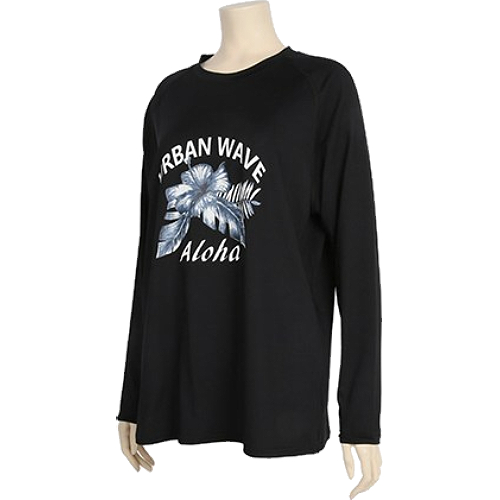 벤디스 여성 오버핏 모히또 래쉬가드 상의 C280 블랙_이미지