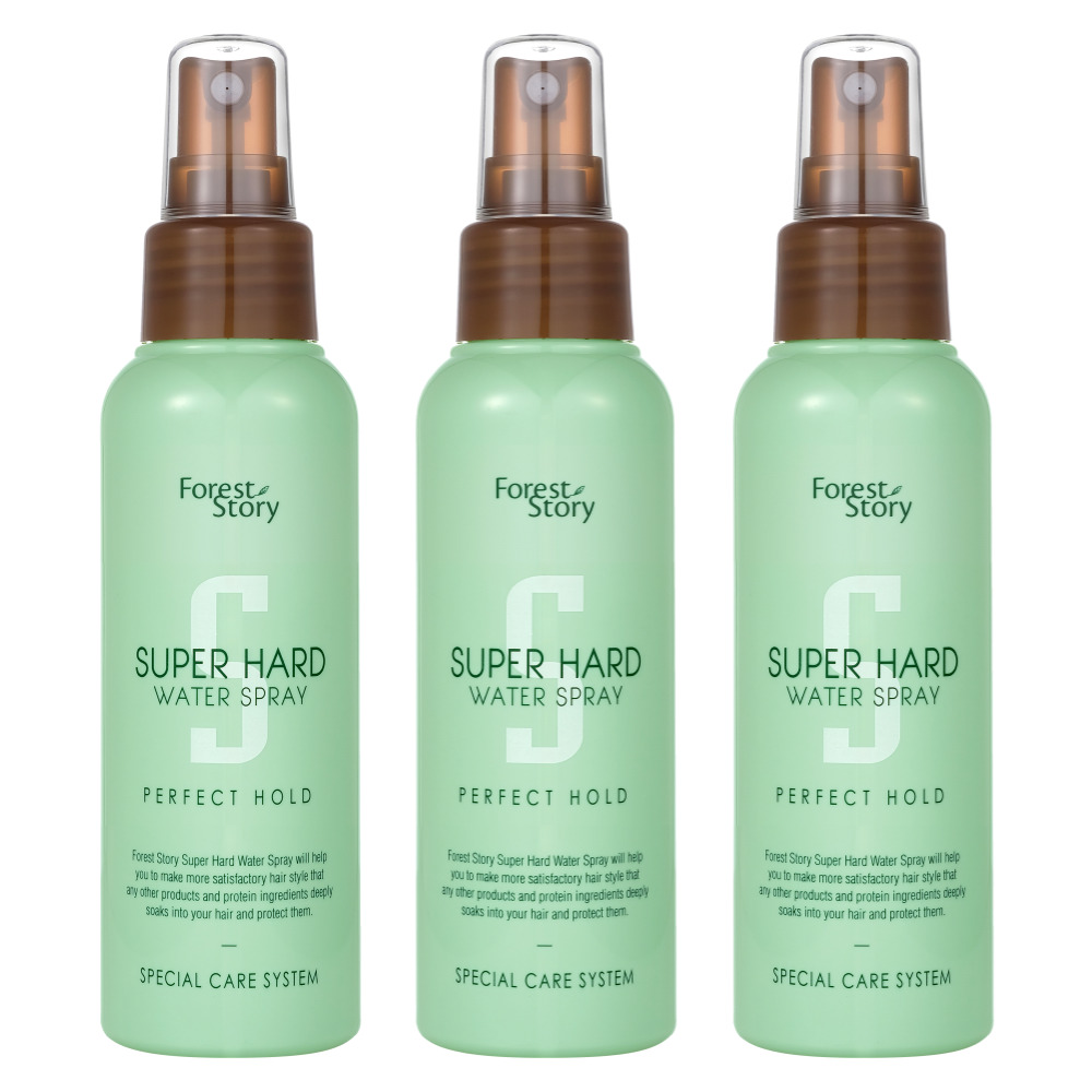 포레스트스토리 슈퍼하드 워터스프레이 100ml (3개)_이미지