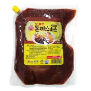 오쉐프 부어먹는 돈까스소스 스파우트팩 2kg (6개)_이미지