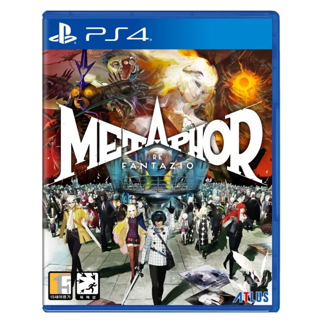 메타포: 리판타지오 한글판 PS4, 패키지디스크_이미지