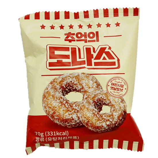 에이원 추억의 도나스 70g (48개)_이미지