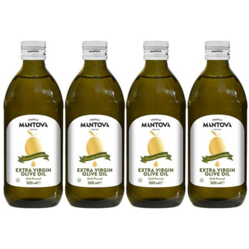 만토바 골든 엑스트라 버진 올리브유 500ml (4개)_이미지