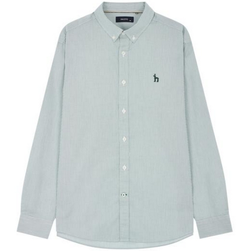 헤지스 스트라이프 면 긴팔캐주얼셔츠 HZSH0C303E2_이미지