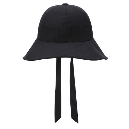 르꼬끄골프 리본탈부착 뒷트임 버킷햇 GQ322LCP82_BLCK_이미지
