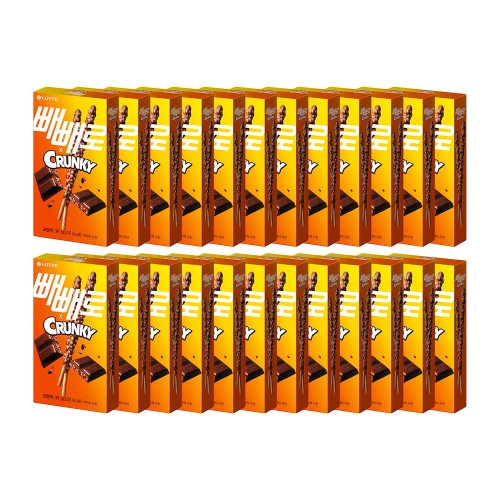 롯데제과 크런키 빼빼로 39g (24개)_이미지