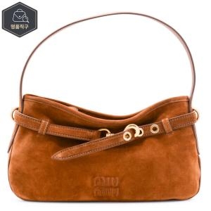 미우미우 ROVERE 레더 숄더 백 B0481867479_이미지