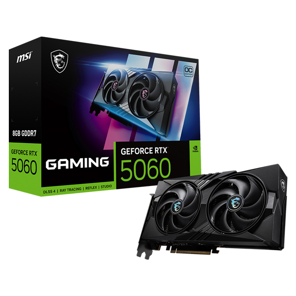 MSI 지포스 RTX 5060 게이밍 OC D7 8GB 트윈프로져_이미지