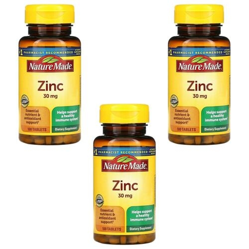 네이쳐메이드 엘 라이신 500mg 100정 3병