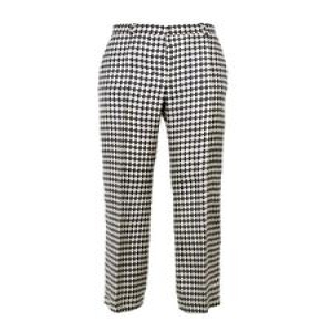 막스마라 에스 스트레이트 팬츠 RIETI001 White Black