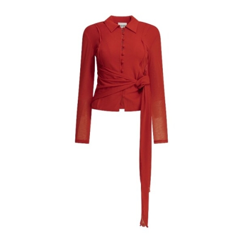 가니 사이드 노트 리본 폴로 티셔츠 A1040286 06P